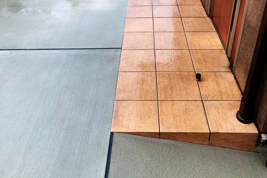 刷毛引き仕上げ