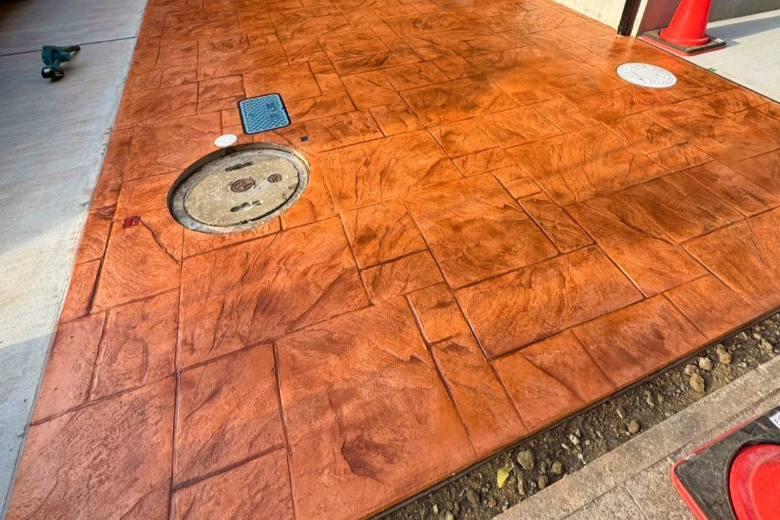 スタンプカラーコンクリート